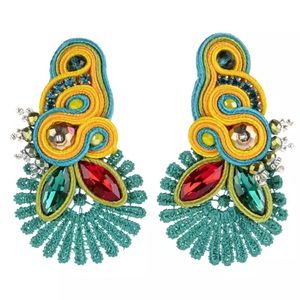 Handmade soutache earrings
